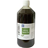 OURONS Aceite de semilla de cáñamo orgánico prensado en frío Grado alimenticio 1 litro Mejor Carpa Cebo de Pesca